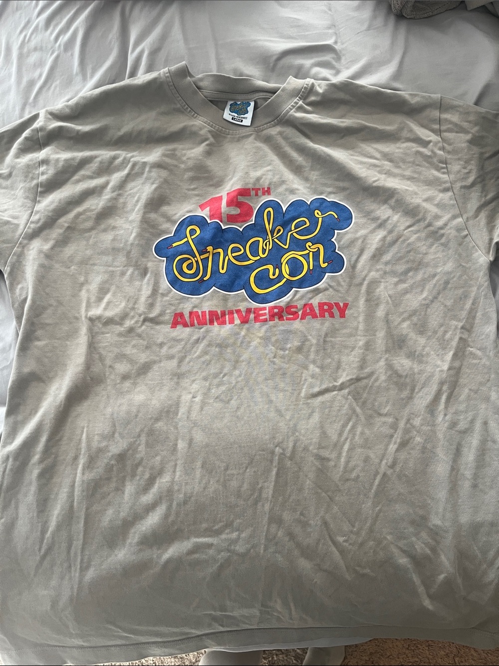 15th Anniversary Graphic Tee - Beige